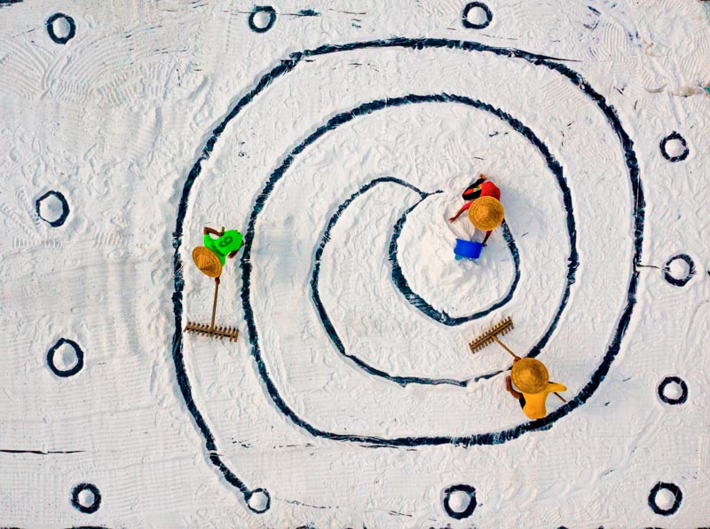 Salt drying process 0533