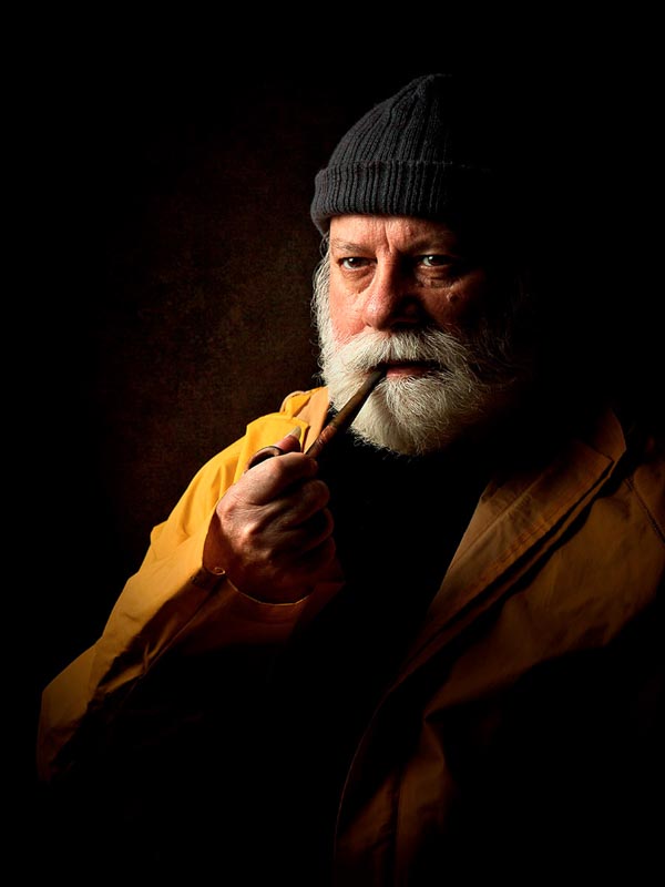 Portrait of a fisherman