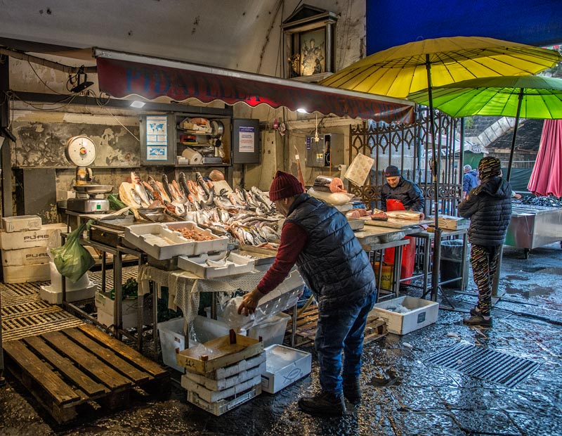 Marché aux poissons - catane