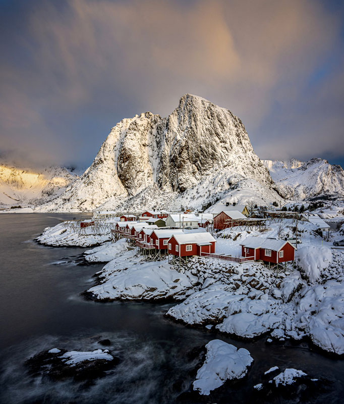 Norwegian village