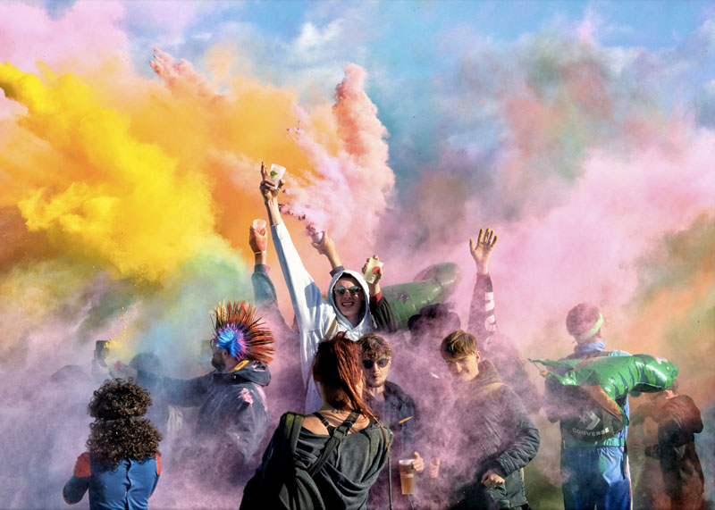 Explosion de couleurs