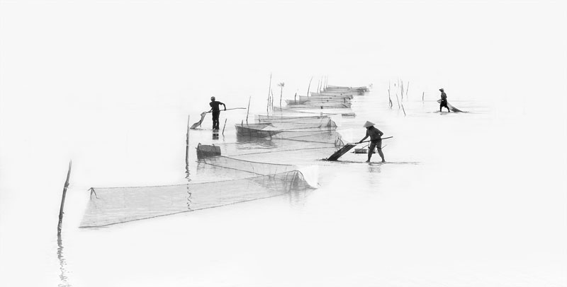 Fishing net sea # 15